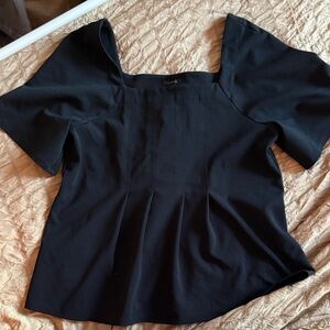 Ann Taylor Elegant Black Blouse